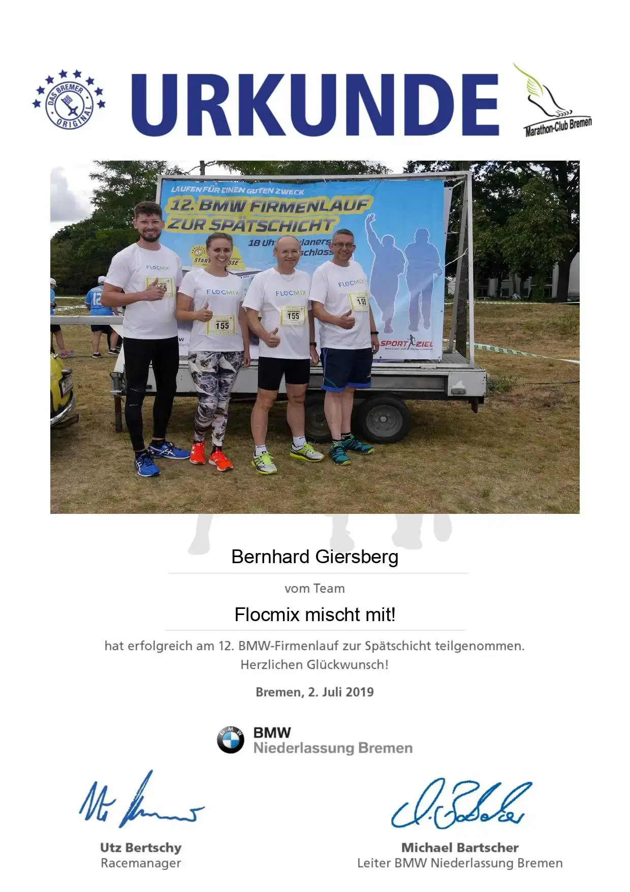 Flocmix-Bremer-Firmenlauf